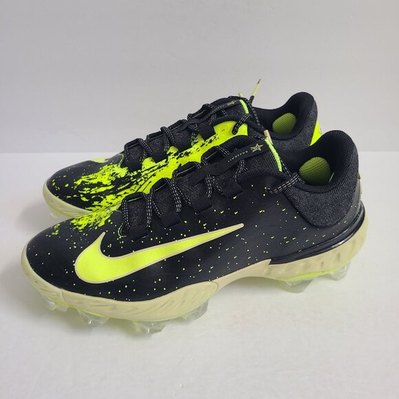 NEW Nike Alpha Huarache Elite 4 Low MCS Baseball Cleats FV6096-001 Size 8 Black main image 7